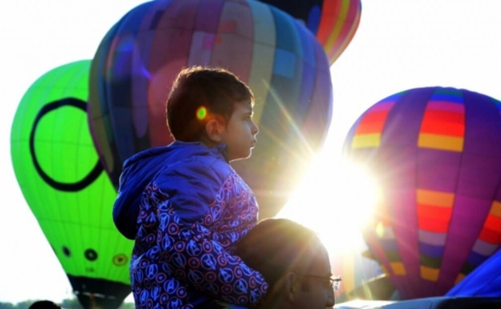 Desde animales hasta rostros, así arranca el Festival Internacional del Globo en México