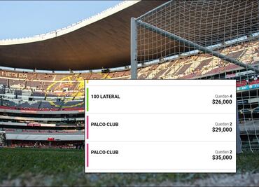 Hasta 35 mil pesos en reventa un boleto para la final América vs Rayados
