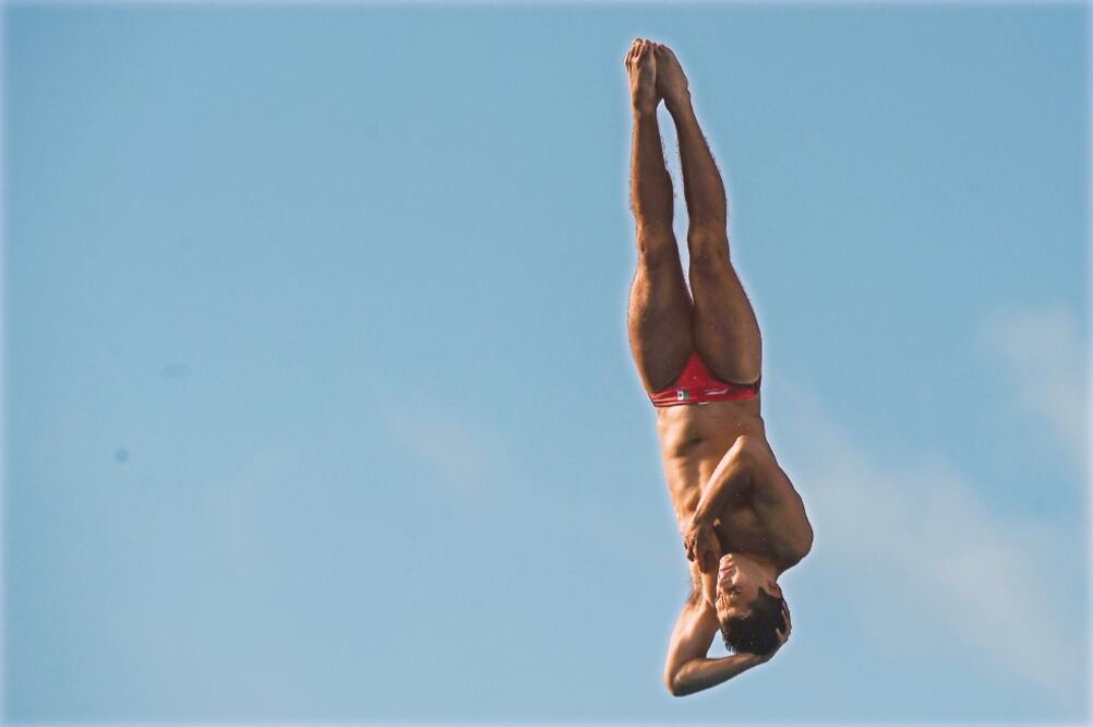 El Pollo recuperó la confianza y mostró seguridad en sus saltos. (AFP)