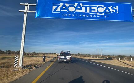 Hallan tres cuerpos en carretera en Trancoso, Zacatecas