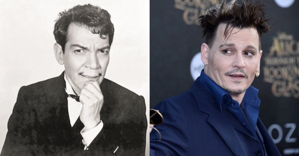 Johnny Depp y Cantinflas