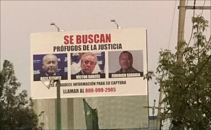 Piden ayuda ciudadana en espectaculares para encontrar a 'Billy' Álvarez