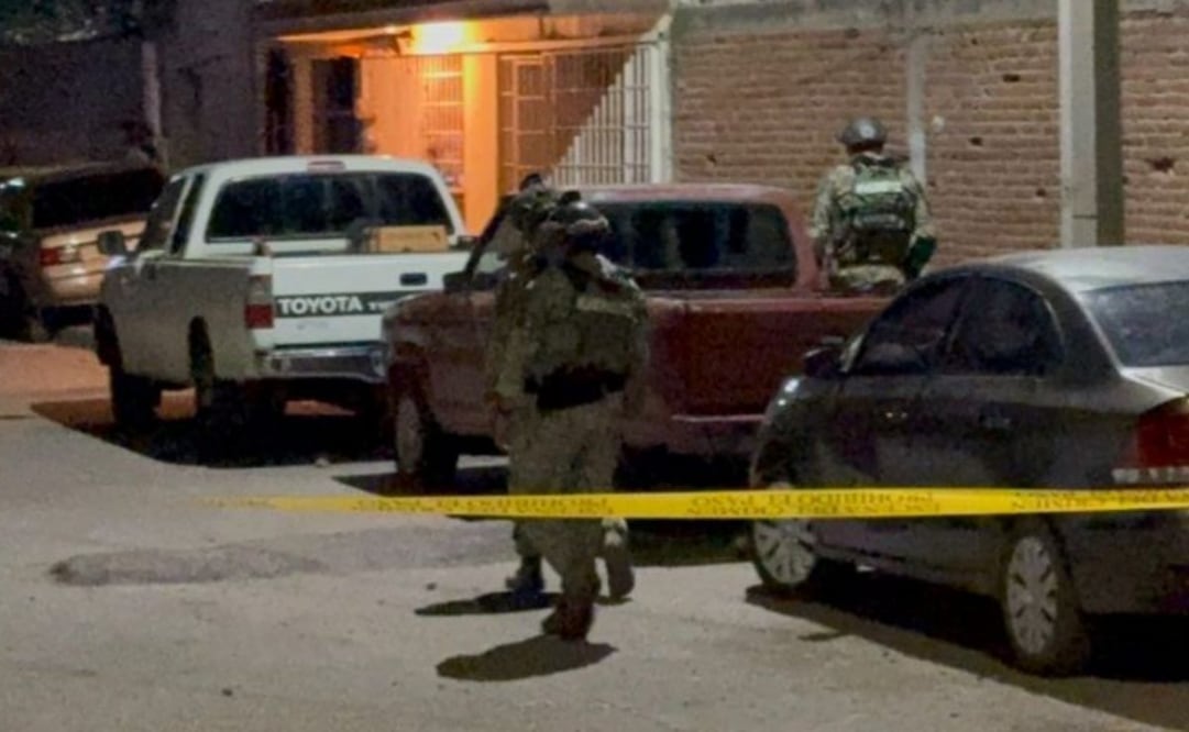 En puntos distintos de Sinaloa fueron asesinadas tres personas (09/10/2025). Foto: Cortesía