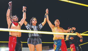 El gusto por la lucha libre lo heredó de su familia cuando de niño cada semana lo llevaban a funciones locales. Fotos Especiales