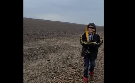 Niño migrante abandonado en frontera de EU no iba solo; tío acusa que la madre está secuestrada en México