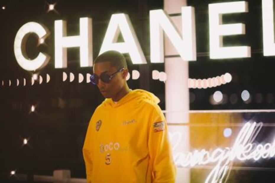 Pharrell Williams anuncia colaboración con Chanel y esto es lo que se sabe hasta el momento