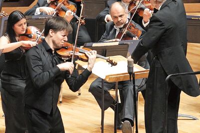 Joshua Bell dejó su huella en la sala Neza