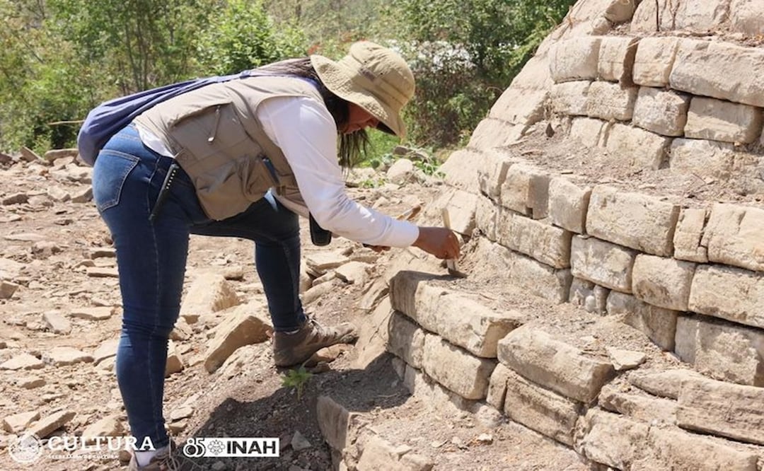 Pobladores y Atlapexco Hidalgo piden al INAH garantizar descubrimiento arqueológico en la localidad de Tecacahuaco. Foto: INAH