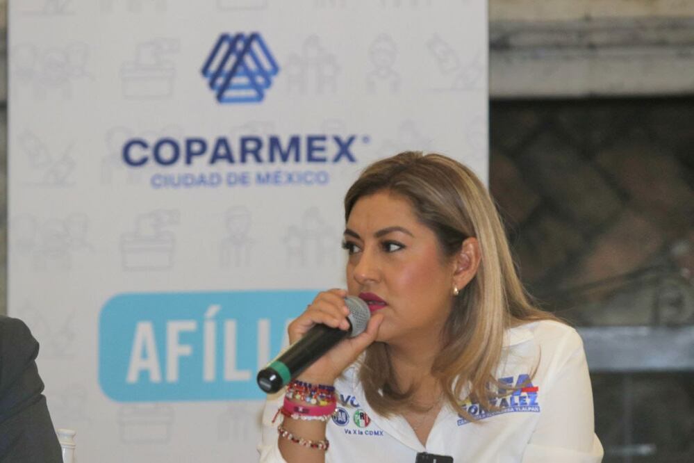 Alfa González, aseguró que estrechará los vínculos con los organismos privados y cámaras empresariales en caso de alcanzar la reelección el 2 de junio. (Foto: especial)
