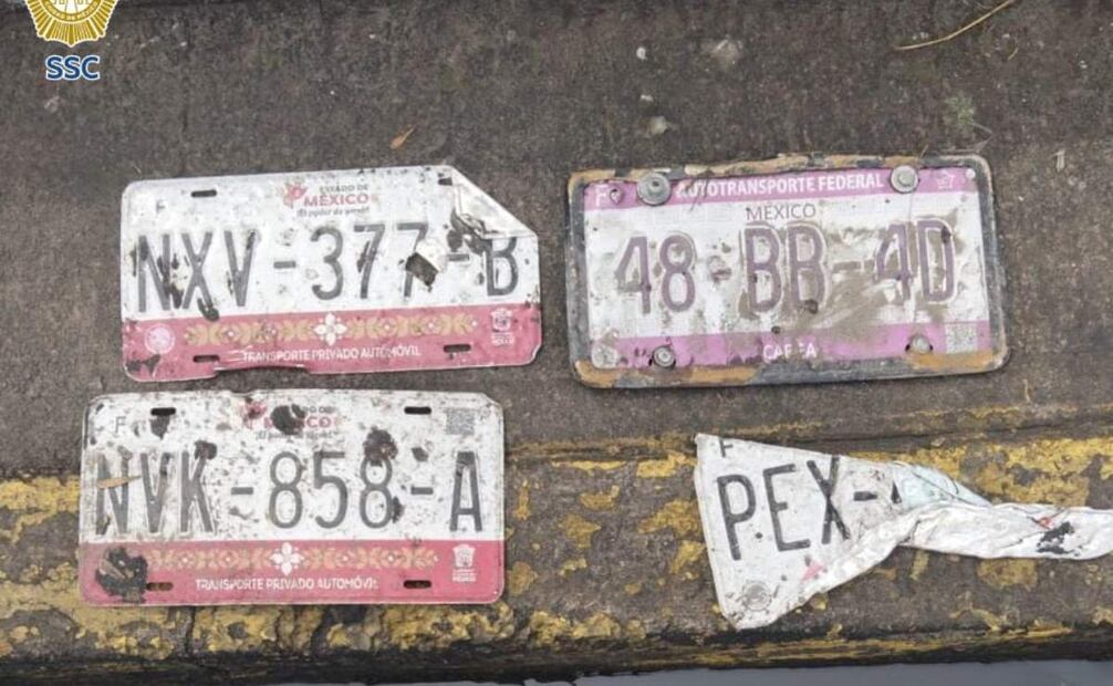 Placas extraviadas (03/06/2025). Foto: Especial