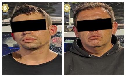 Detienen a dos presuntos integrantes de “Los Oaxacos” en Álvaro Obregón