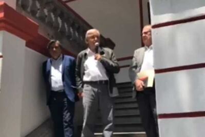 José María Rioboó asesora a AMLO en el tema del NAIM
