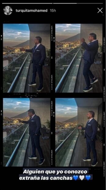 Mohamed está desesperado por regresar a las canchas