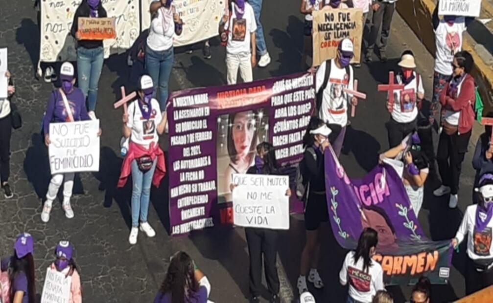 Marchan en Ixtapaluca y Chalco para pedir alto a los feminicidios 