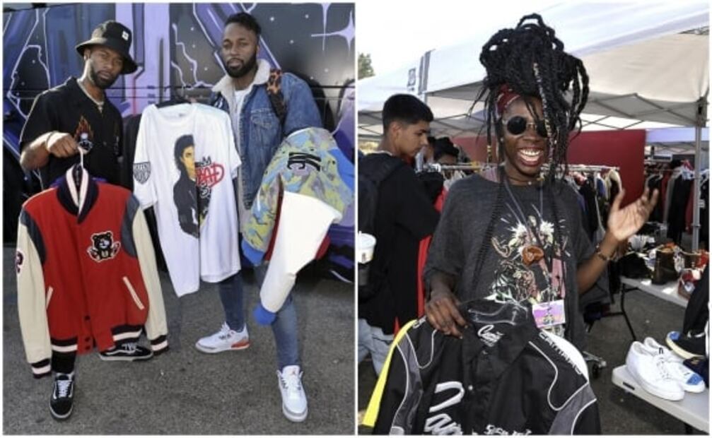 Chris Brown hace venta de garaje de lujo en su casa 