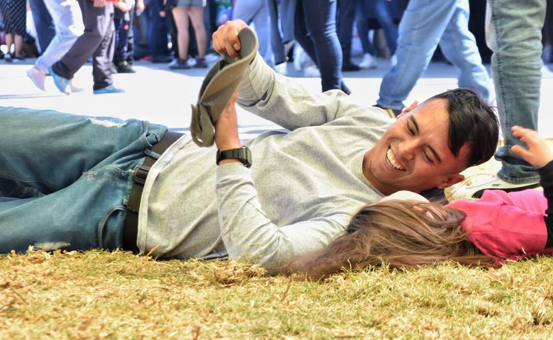 Peatonalización del Zócalo. Foto: Eduardo Castañeda. EL UNIVERSAL