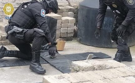 Elementos de seguridad localizan y desactivan granada en Álvaro Obregón
