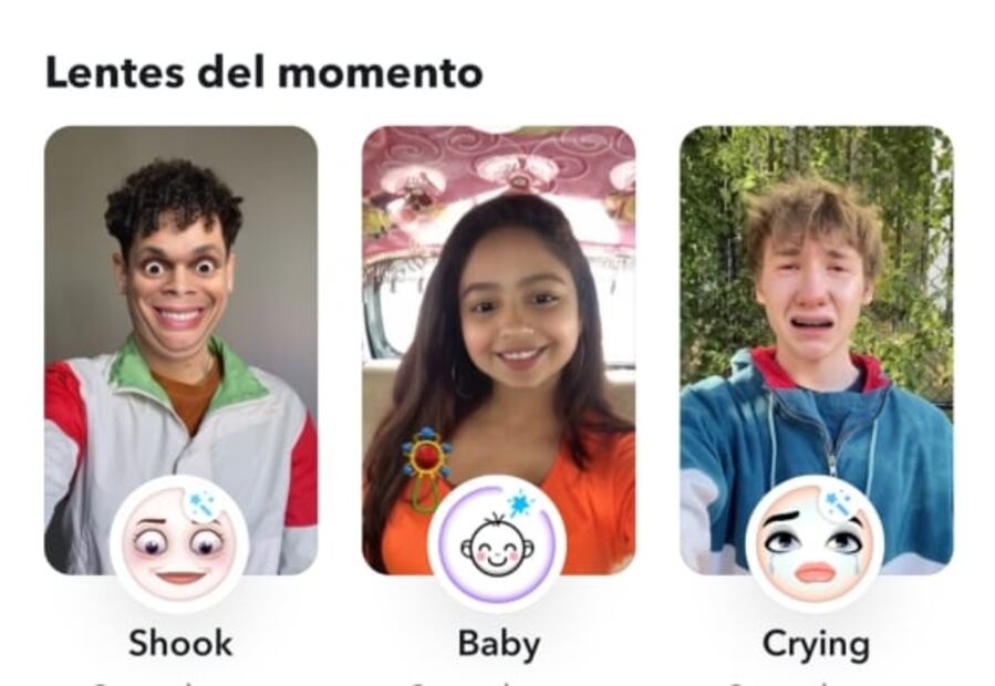 Cómo usar en TikTok el filtro cara de shock