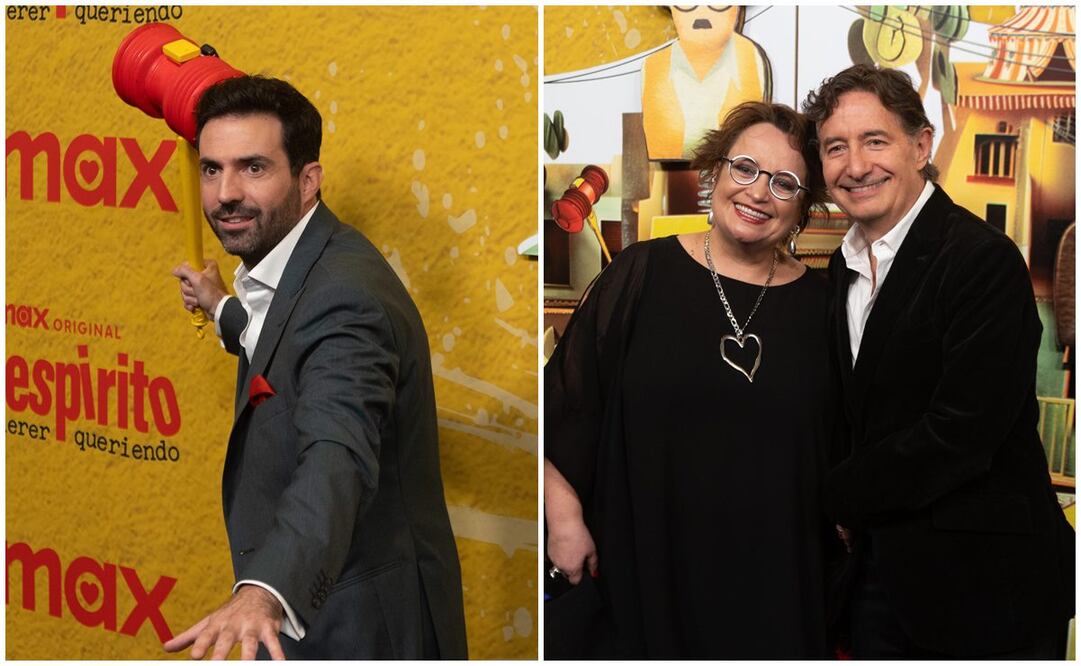 Paulina Gómez Fernández y Roberto Gómez Fernández  productores de "Chespirito: Sin querer queriendo".  Foto: Clasos.