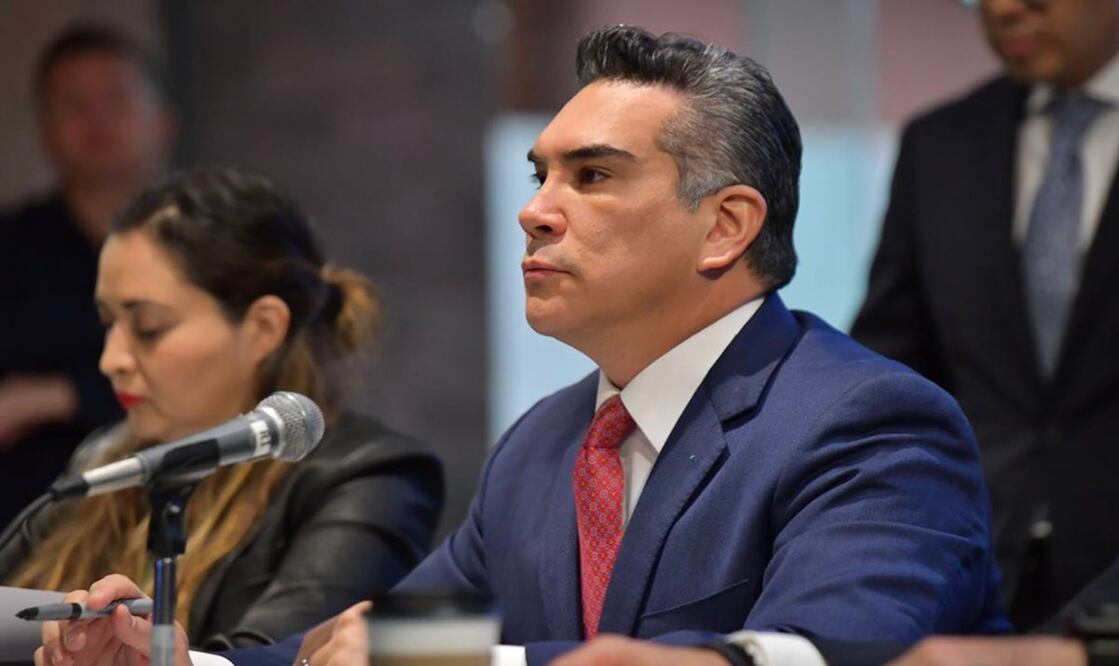 El diputado Alejandro Moreno, líder nacional del PRI, presentó una iniciativa para expedir la Ley del Gobierno de Coalición. Foto: archivo/EL UNIVERSAL