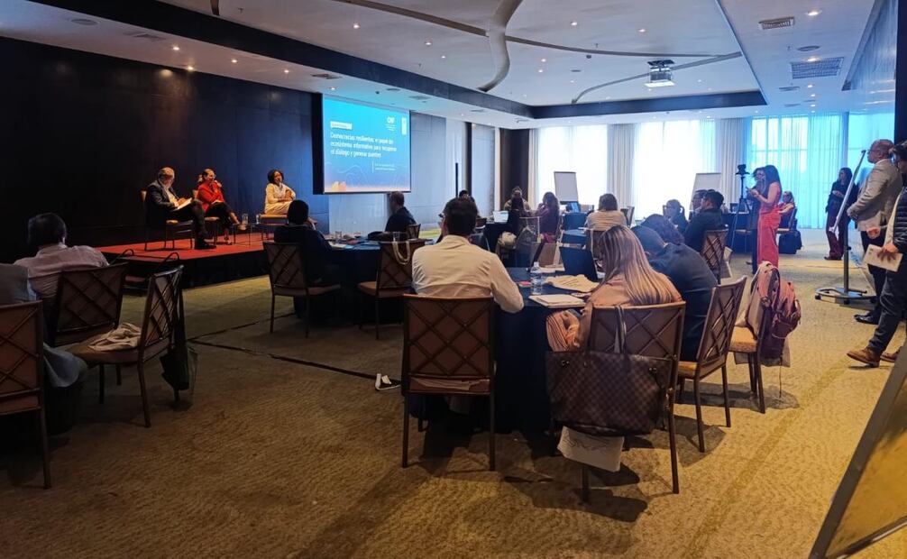 Encuentro en Panamá organizado por el Banco de Desarrollo de América Latina y el Caribe (CAF) y el Programa de las Naciones Unidas para el Desarrollo (PNUD). Foto: Especial