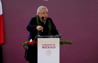 El primero de diciembre quedará consolidada la 4T: AMLO