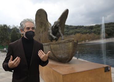 "El arte, elemento de la canasta básica", defiende el escultor Jorge Marín