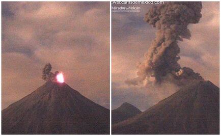 Aeropuerto de Colima suspende operaciones por caída de ceniza