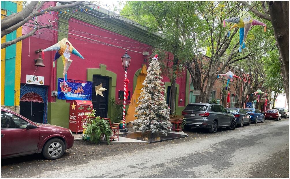 Calles de Ciudad Victoria, Tamaulipas donde fue visto por última vez el cuadro "Mi gallo" (20/12/2024). Foto: Especial