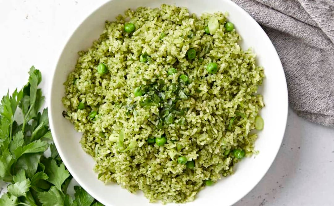 Arroz verde. Foto: Stock