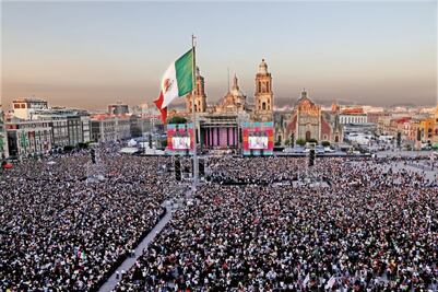 Con cumbia abrirán evento de AMLO