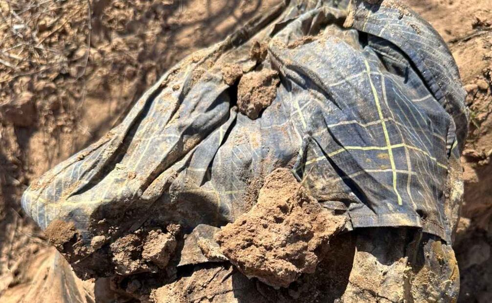 Identifican dos cuerpos localizados por las Madres Buscadoras en campamento abandonado en Hermosillo (13/07/2025). Foto: Especial