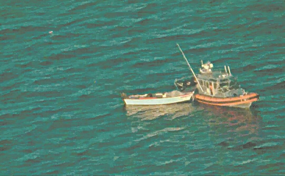 Los motores de dos embarcaciones fallaron y quedaron a la deriva hasta su rescate. Foto: ESPECIAL