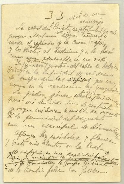 Publicarán los manuscritos de "La suave patria" y otros poemas de Ramón López Velarde