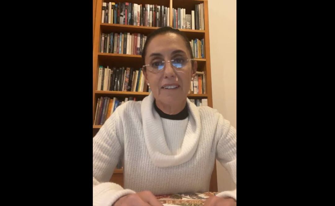 La Jefa de Gobierno realizó su primera transmisión en vivo en Facebook / Captura de pantalla