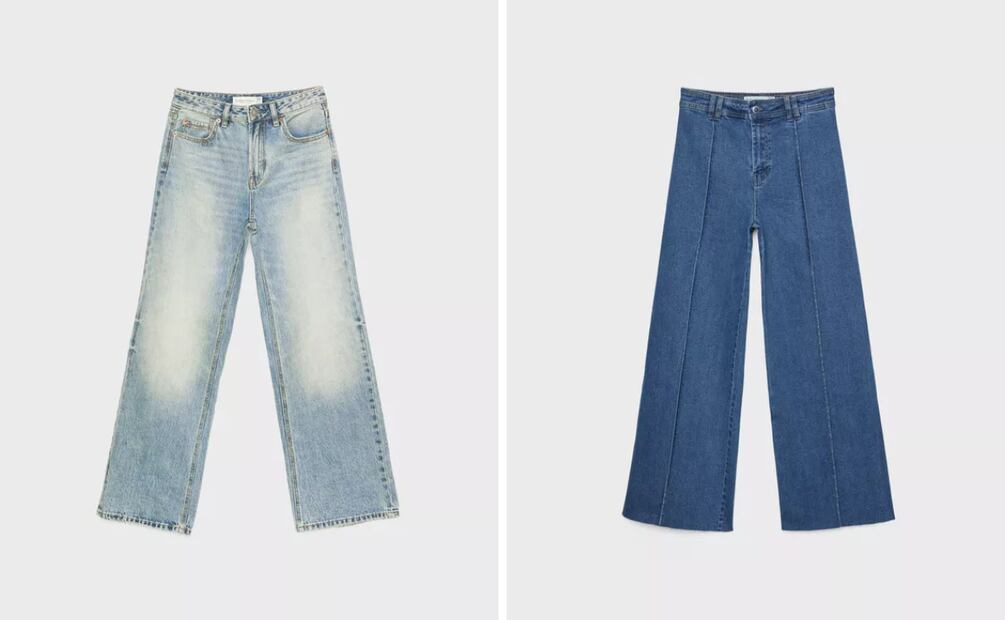 Ni skinny ni oversized: los jeans rectos son el básico que siempre se ve actual y favorece más de lo que crees. Foto: Zara, Pull & Bear