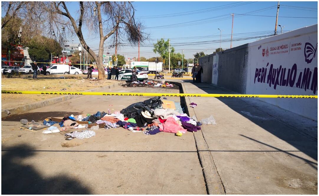 Campamento de migrantes. Foto: Especial