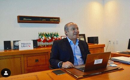 Felipe Calderón anuncia su regreso a Instagram