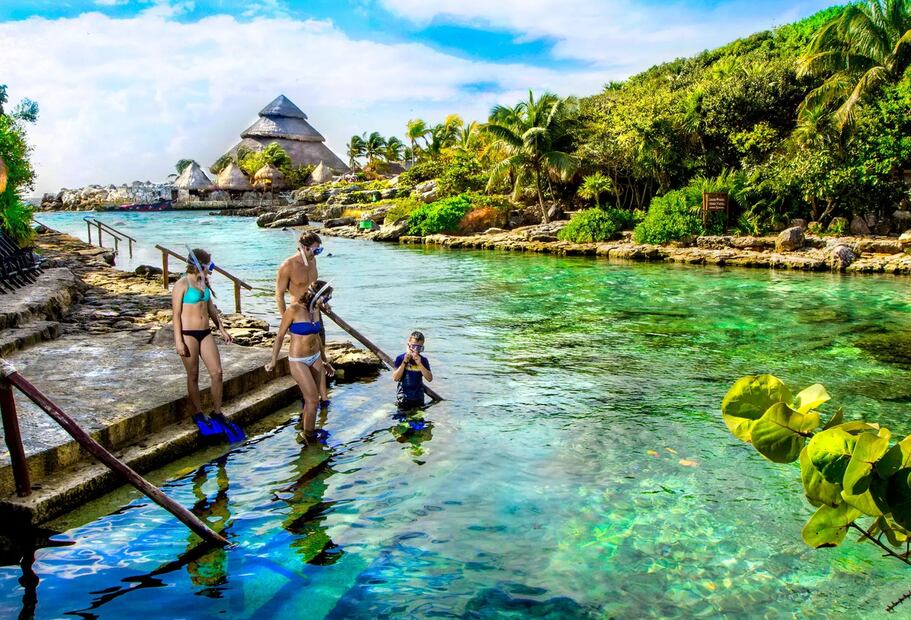 Con los paquetes de Xcaret y Xel-Há disfruta de parques eco-arqueológicos únicos en Quintana Roo.  Foto: Sitio web de Xcaret