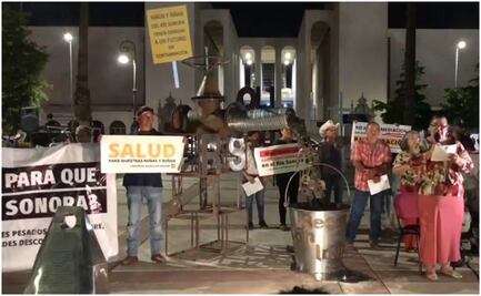 Instalan antimonumento para recordar 10 años del ecocidio en Río Sonora perpetrado por Grupo México