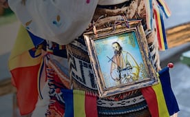 El Parravicini de Transilvania, el sacerdote con pinturas de predicciones ocultas en una iglesia