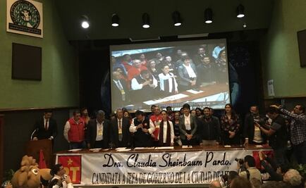 ​PT aprueba a Claudia Sheinbaum como candidata a la CDMX