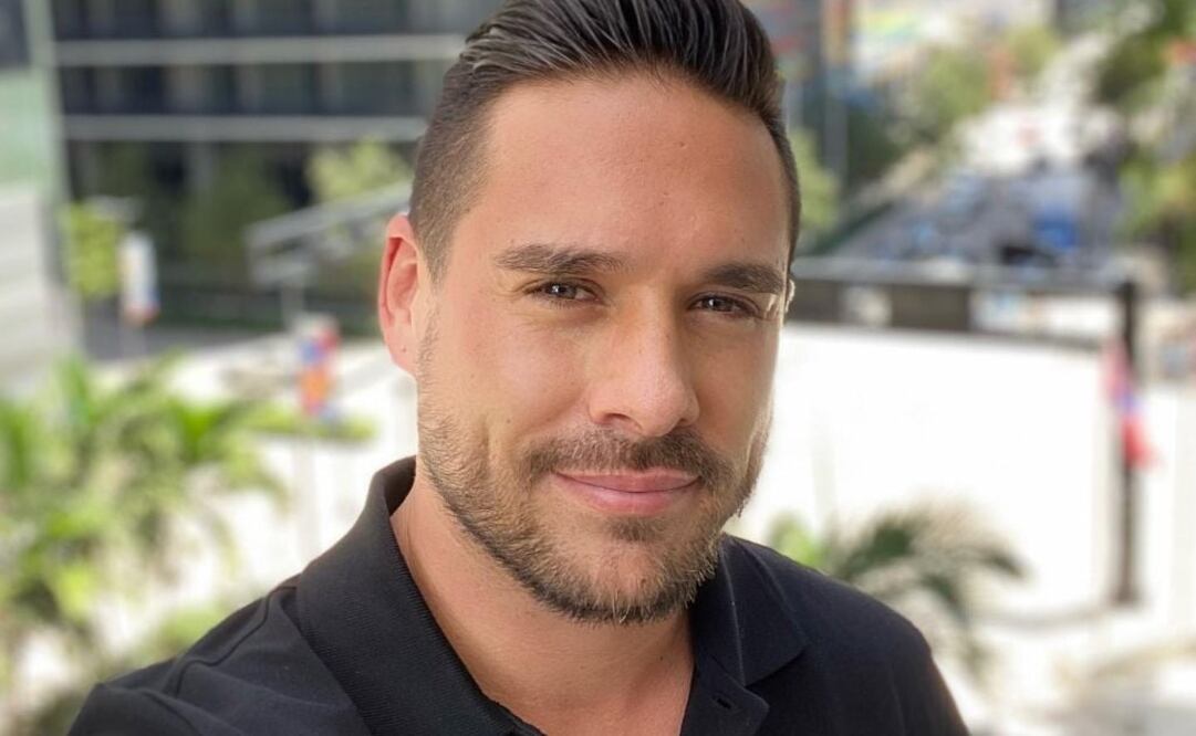 Sebastián Caicedo sonriendo en modo selfie. Fuente: Instagram @sebastiancaicedo