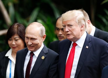 Trump y Putin reiteran que quieren volver a verse, ya sea en Washington o en Moscú
