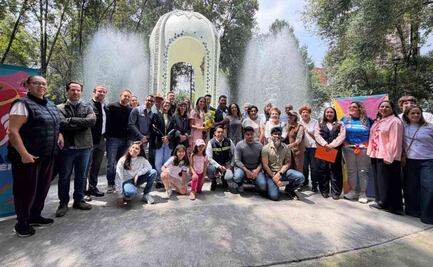 Alcaldía Cuauhtémoc entrega rehabilitación de Plaza Popocatépetl en la  colonia Hipódromo Condesa; no había sido atendida durante 40 años