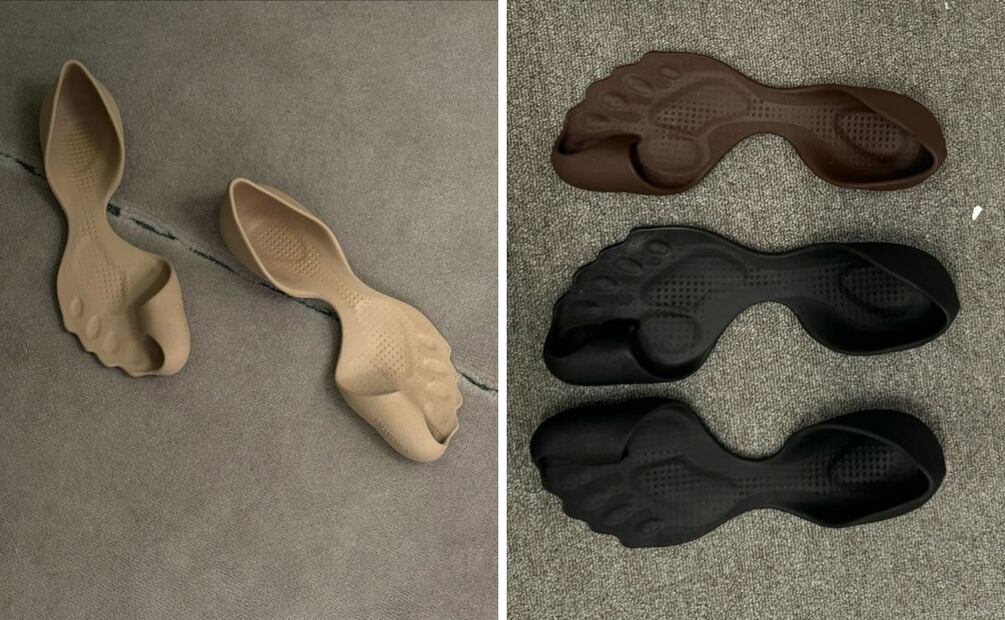 El modelo del nuevo zapato Balenciaga se llama Zero. Foto: Instagram @beiniq___
