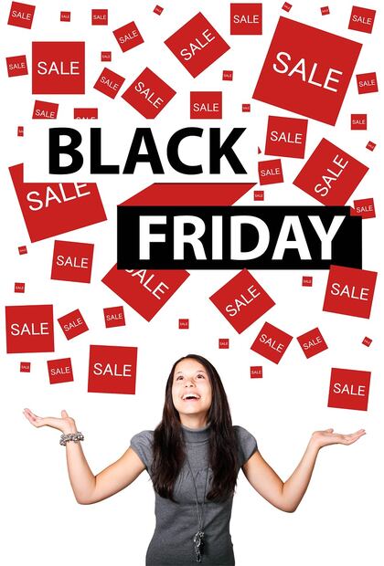 Black Friday y deudas. Fuente: Pixabay