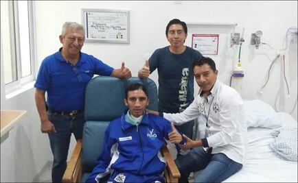 "Gallito" Orucuta abandona el hospital