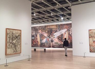 Murales de Siqueiros y Orozco dialogan con Jackson Pollock en el Museo Whitney