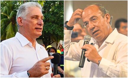 Calderón lamenta presencia de “dictador” Díaz-Canel en festejos de Independencia de México